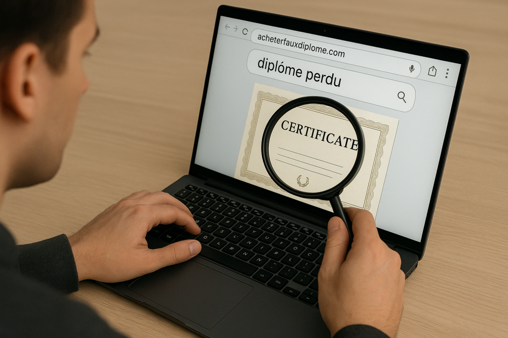 diplôme perdu